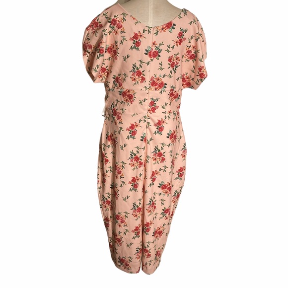 Alexia Admor Naomi Surplice Neck Sheath Dress NWT - Picture 5 of 11